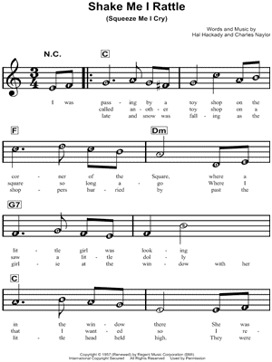 Shake Me I Rattle (Squeeze Me I Cry)