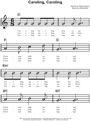 Caroling, Caroling