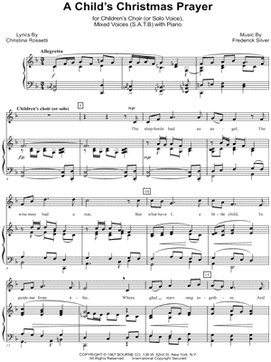 A Child's Christmas Prayer