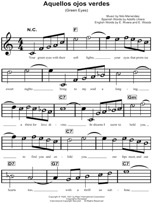 Aquellos Ojos Verdes