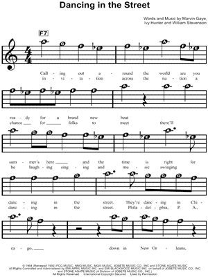 Dancing In The Street