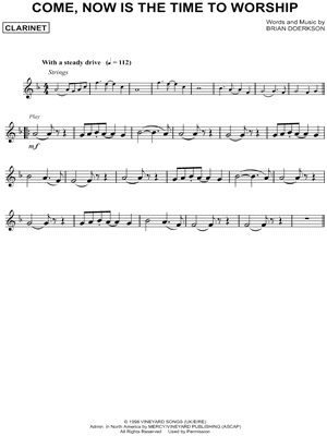 Come, Now Is the Time to Worship