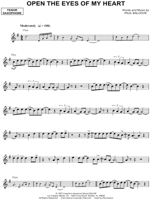 Open the Eyes of My Heart