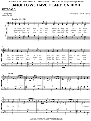 Angels We Have Heard On High