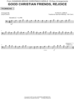 Good Christian Friends, Rejoice