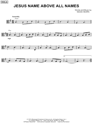 Jesus, Name Above All Names