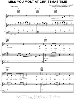 Miss You Most At Christmas Time