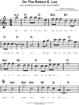 On The Robert E. Lee