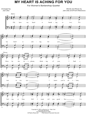 My Heart Is Aching For You