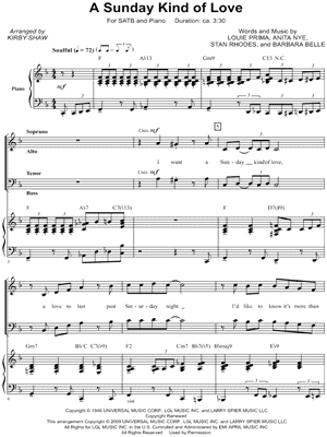 A Sunday Kind of Love