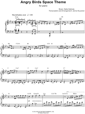 Angry Birds Space Theme