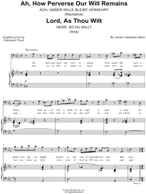 Ah, How Perverse Our Will Remains