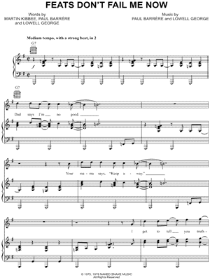 Feats Don't Fail Me Now