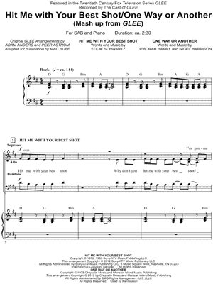 Hit Me With Your Best Shot / One Way or Another