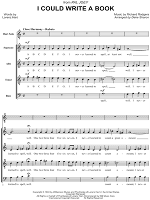 I Could Write a Book