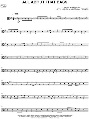 All About That Bass - Viola