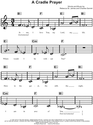 A Cradle Prayer