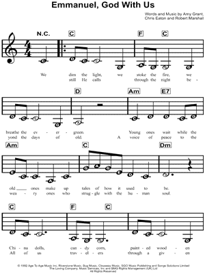 Emmanuel, God with Us