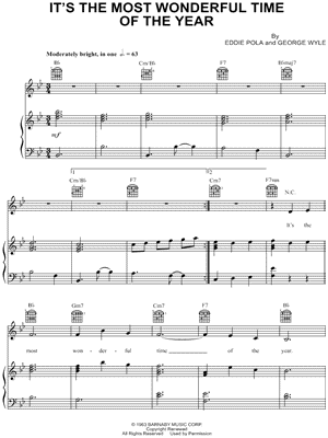 It's the Most Wonderful Time of the Year