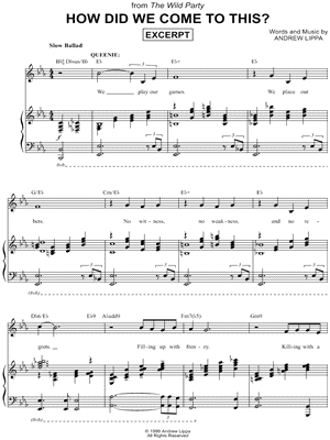 HOW DID WE COME TO THIS?