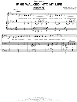 IF HE WALKED INTO MY LIFE