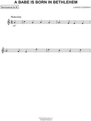 A Babe Is Born In Bethlehem