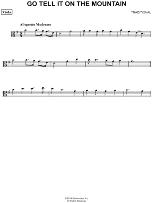 Go Tell It On The Mountain