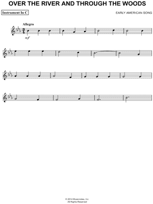 Over the River and Through the Woods