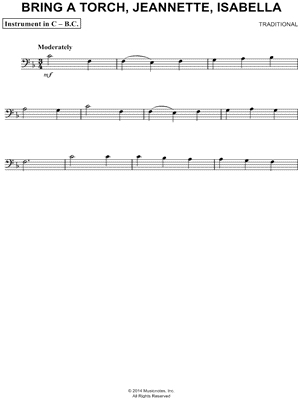 Bring a Torch, Jeannette, Isabella