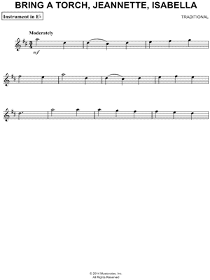 Bring a Torch, Jeannette, Isabella