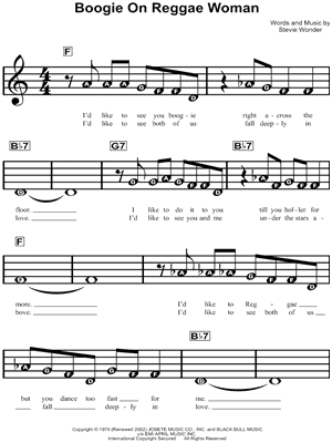 Boogie On Reggae Woman