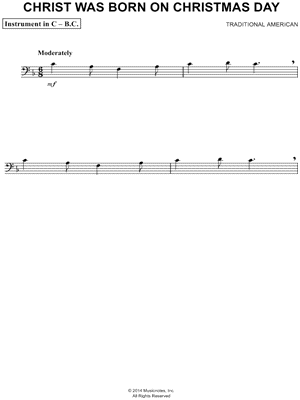 Christ Was Born on Christmas Day