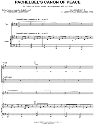 Pachelbel's Canon Of Peace