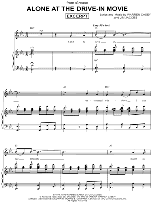 Alone At The Drive-In Movie