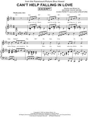 Can't Help Falling In Love