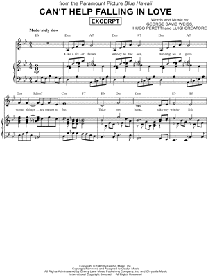 Can't Help Falling In Love