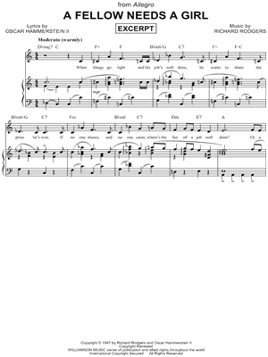 A Fellow Needs A Girl