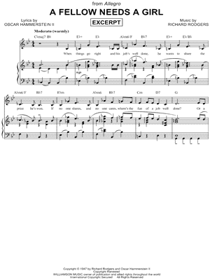 A Fellow Needs A Girl