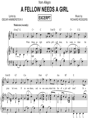 A Fellow Needs A Girl