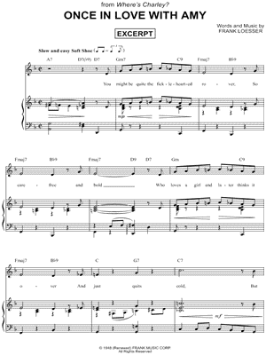 ONCE IN LOVE WITH AMY