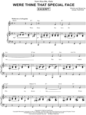 Were Thine That Special Face