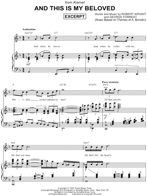 AND THIS IS MY BELOVED