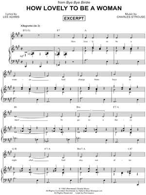 How Lovely To Be A Woman