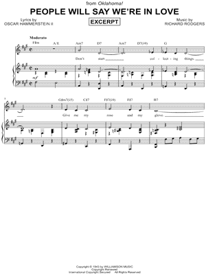 People Will Say We're In Love