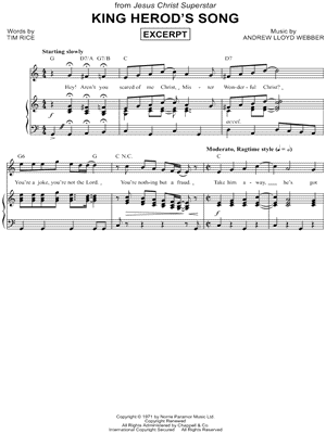 King Herod's Song