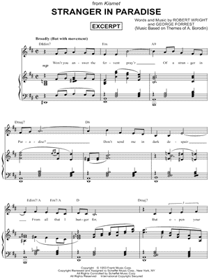 Stranger In Paradise