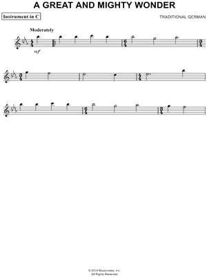 A Great and Mighty Wonder