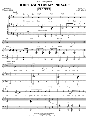 Don't Rain on My Parade