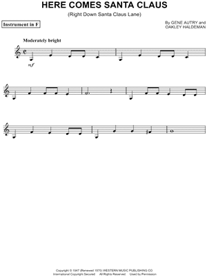 Here Comes Santa Claus