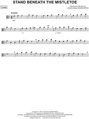 Stand Beneath the Mistletoe